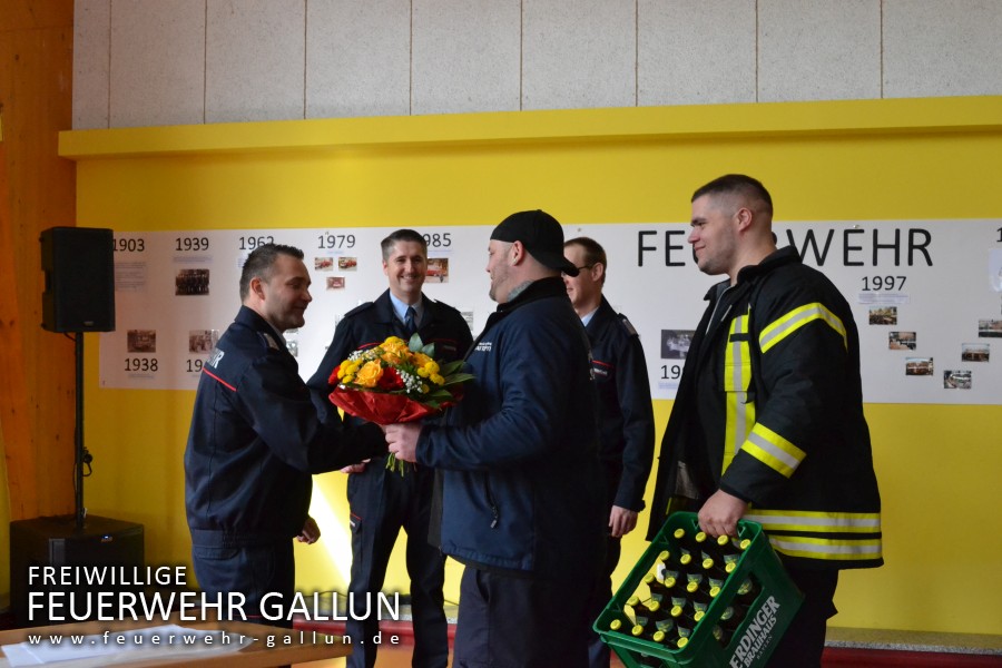 120 Jahre Feuerwehr Gallun - Geburtstagsbrunch